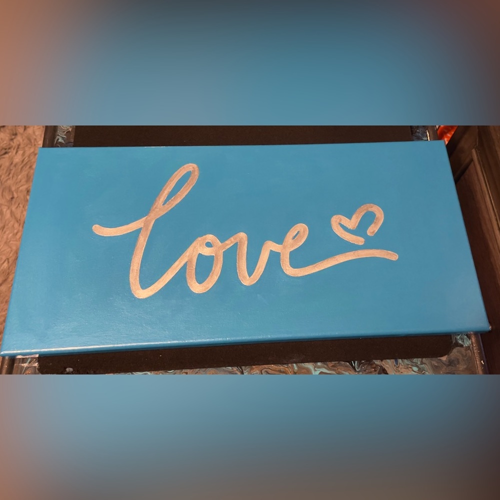 Handmade canvas wall art